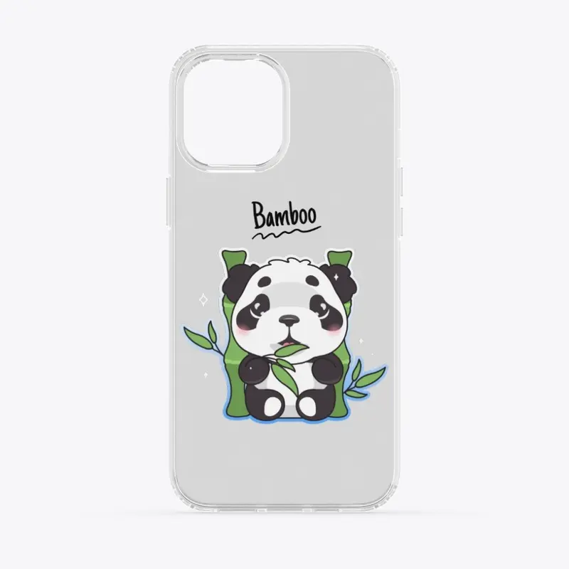 Phone Case With Panda Pattern