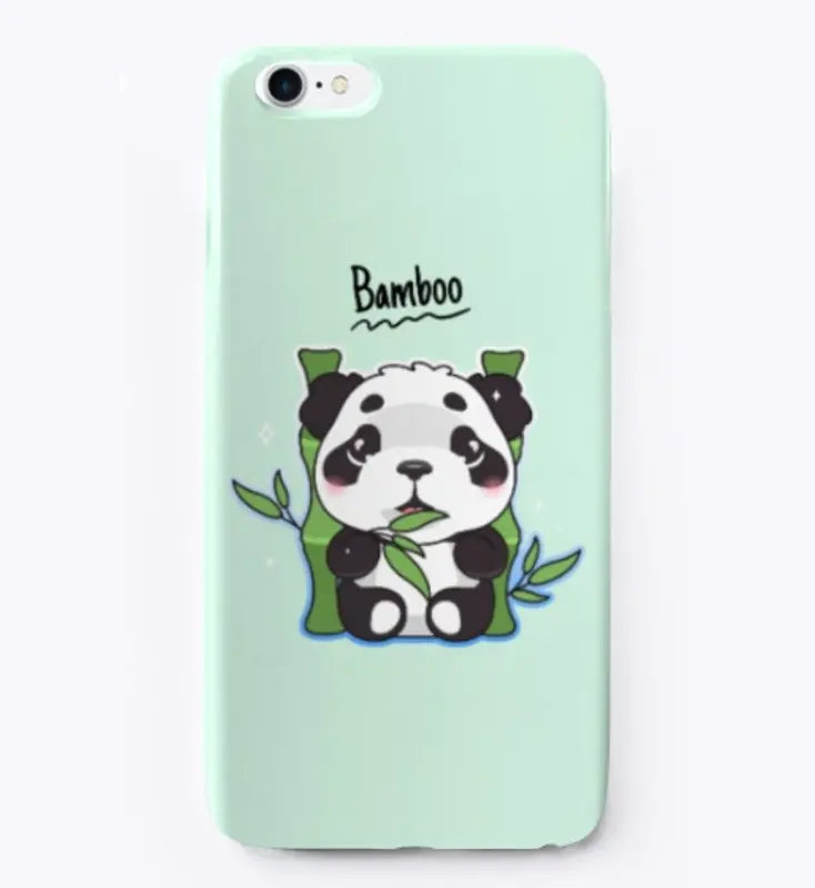 Phone Case With Panda Pattern