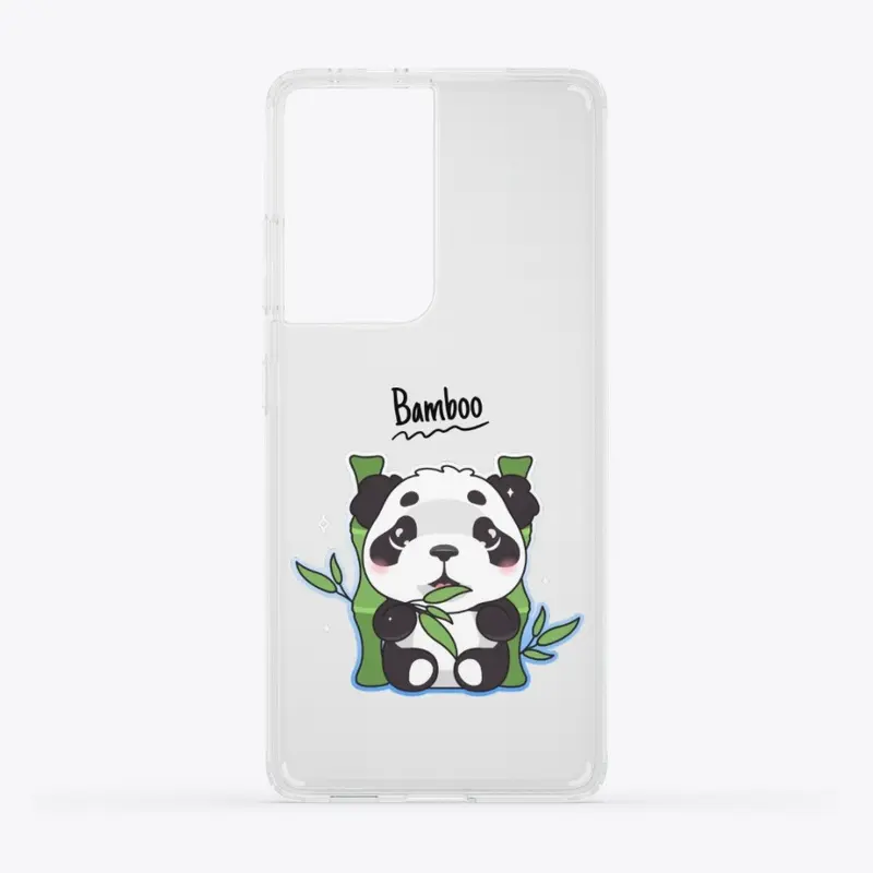 Phone Case With Panda Pattern