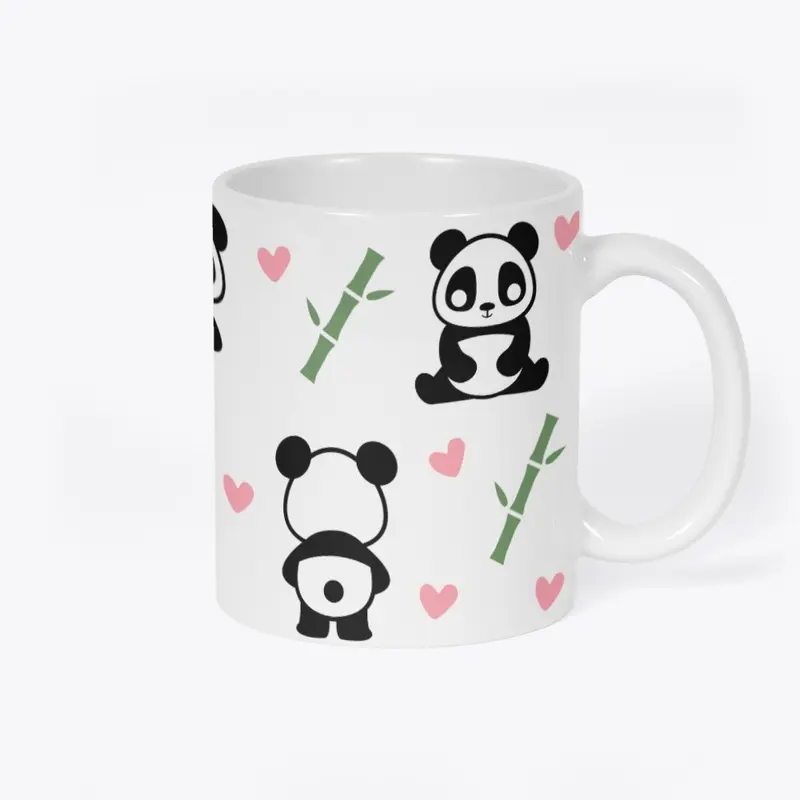 Glass With Panda Design