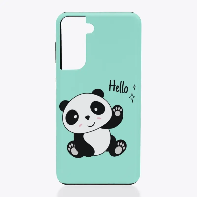 Cute Panda Phone Case