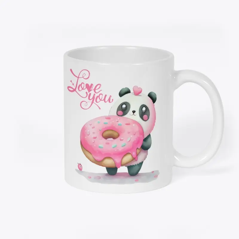 Love You Panda Mug