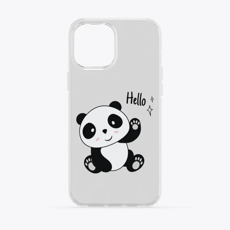 Cute Panda Phone Case