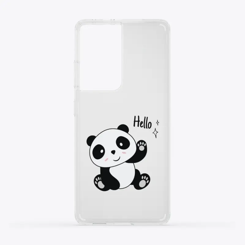 Cute Panda Phone Case