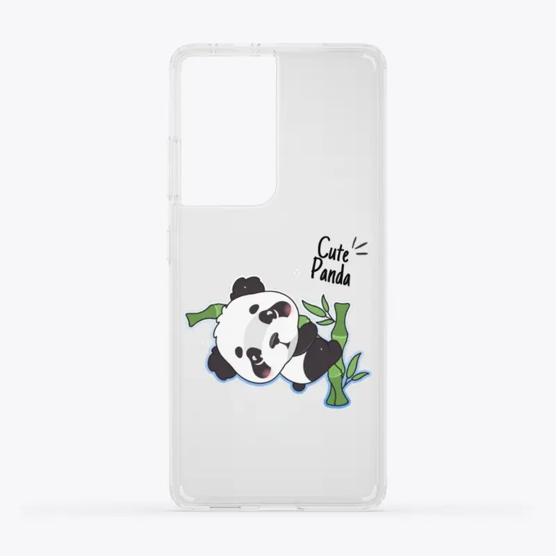 Phone Case With Panda Pattern