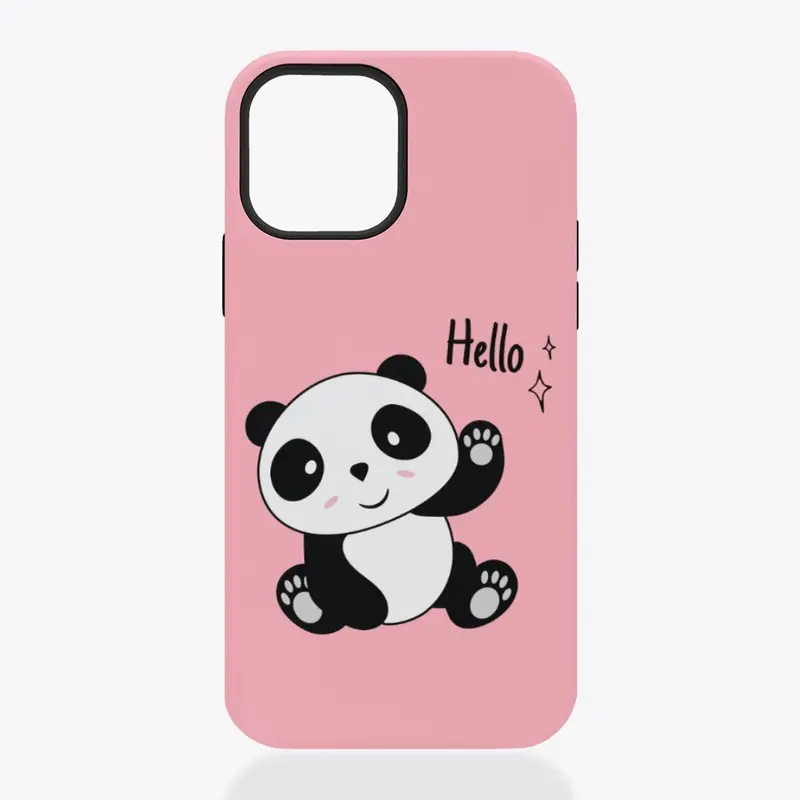 Cute Panda Phone Case